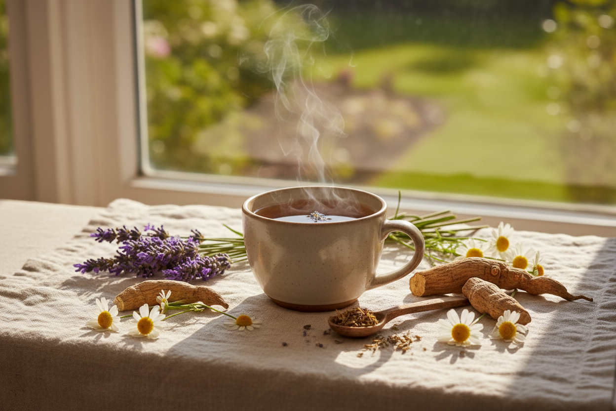 🌬️ Herbal Support for Stress &amp; Anxiety (Natural + Practical)